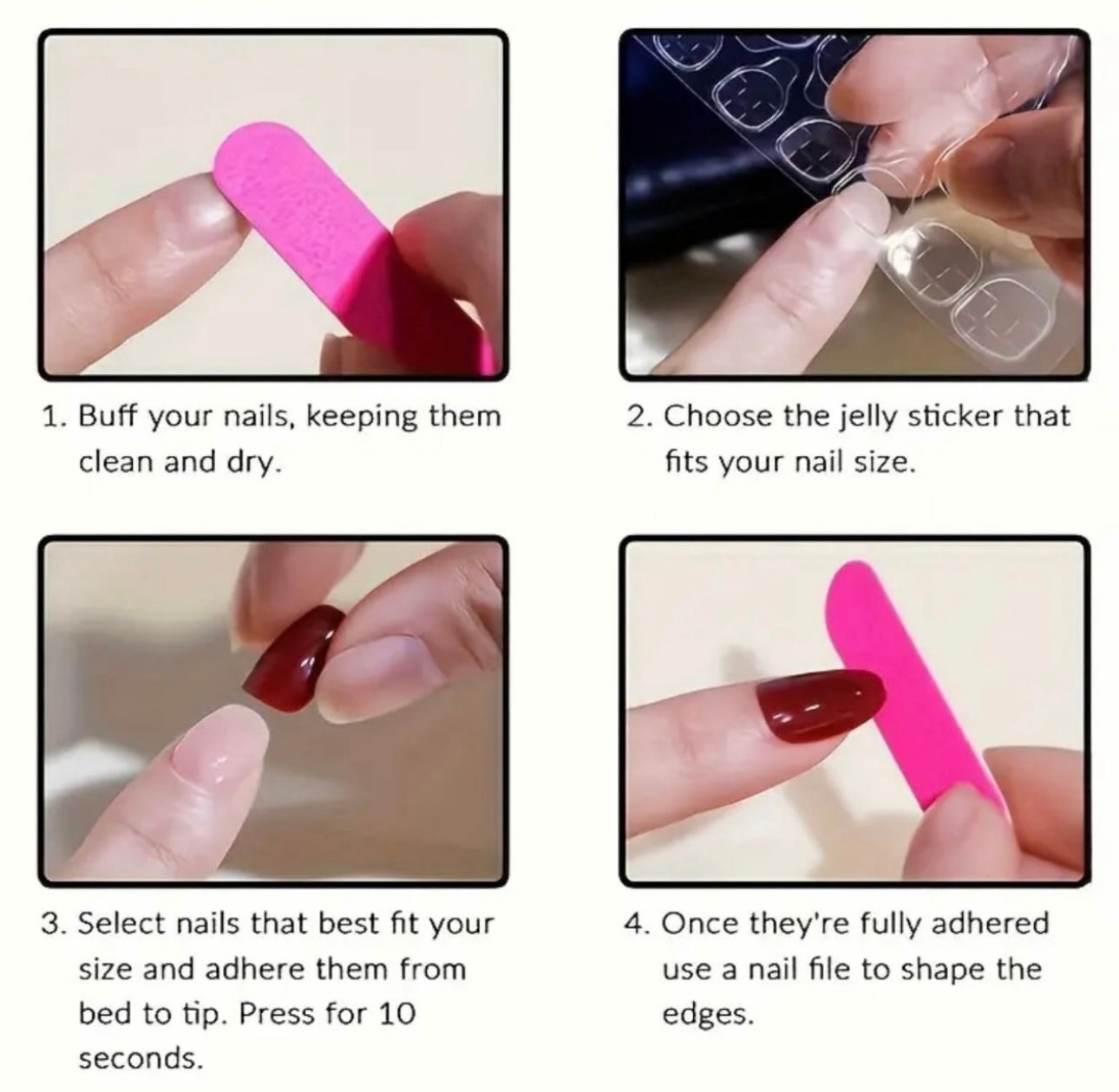 
                  
                    Press on nails S45
                  
                