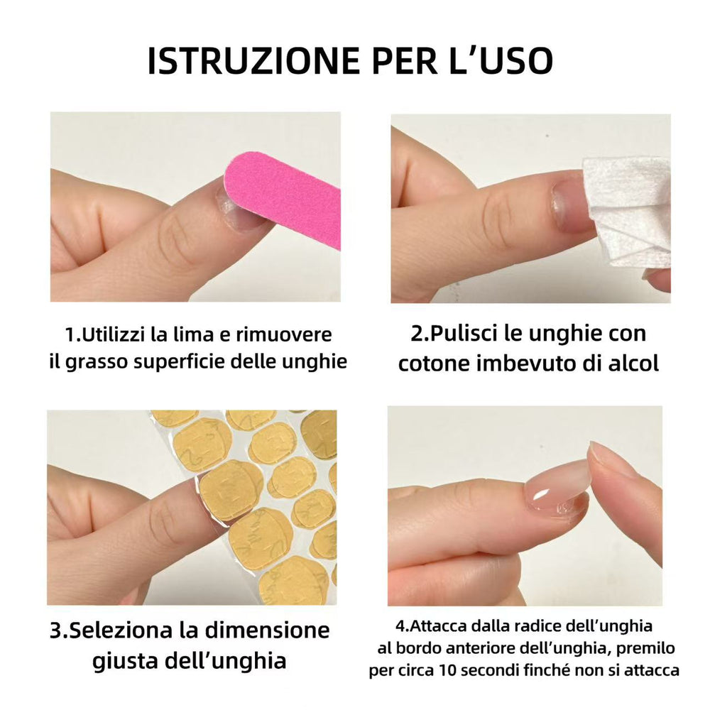 
                  
                    Handmade in gel S361 / 10pz (la forma quadrata e lunghezza corta  16mm)
                  
                