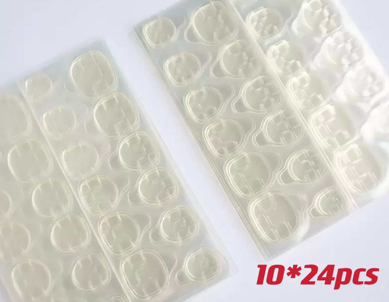 
                  
                    Adesivi Per Unghie 24pcs 83mm*62mm (per taglia xs）
                  
                